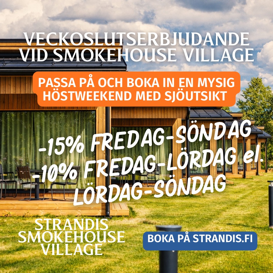 Autumn weekend offer at Strandis Smokehouse Village